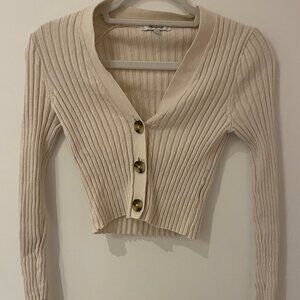 Madewell Brenville Crop Cardigan Sweater